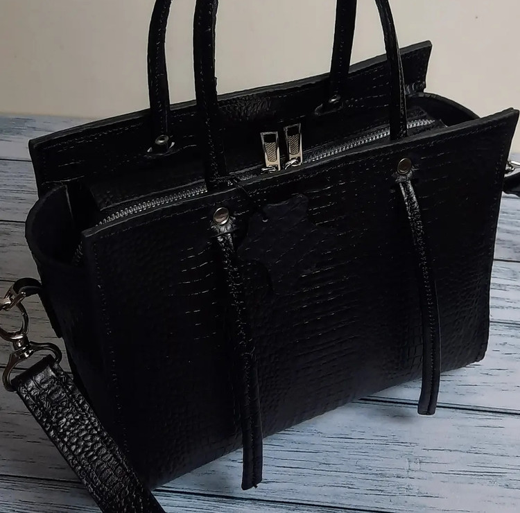 کیف دوشی زنانه چرم طبیعی مدل G_1