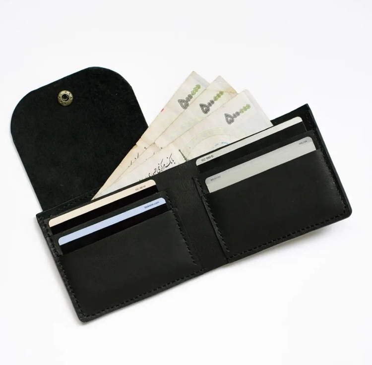 کیف پول چرم طبیعی مدل Da_02
