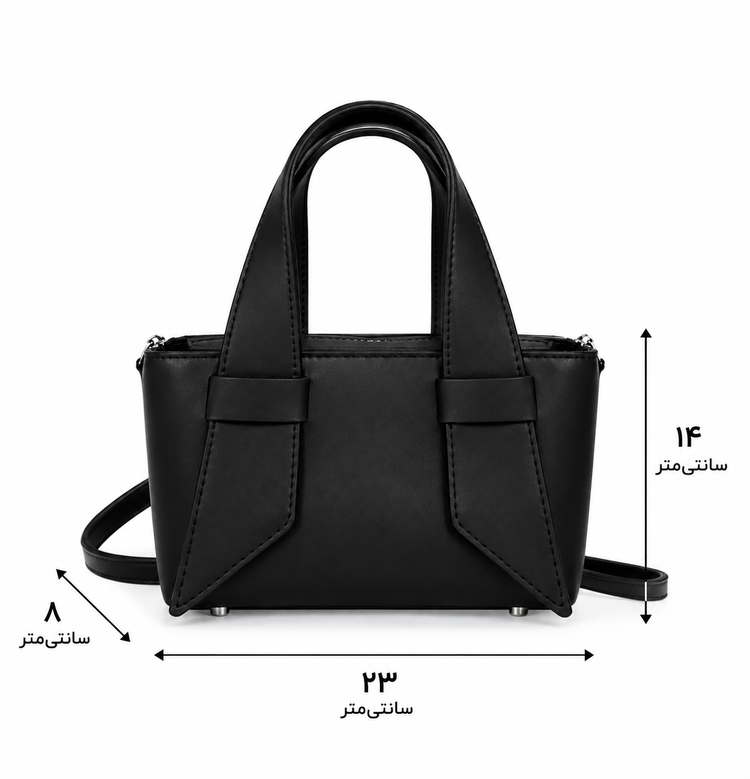 کیف دوشی زنانه چرم طبیعی مدل t556